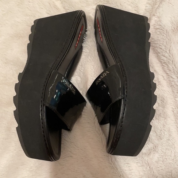 *HOST PICK* Prada Platform Sandals Like New! - Picture 7 of 8